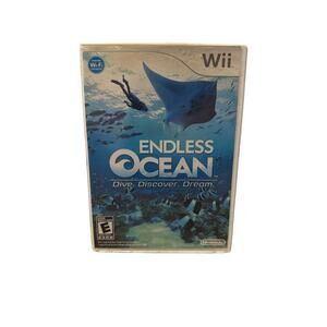 Nintendo Wii Endless Ocean – Tested & Working – Excellent Condition (No Manual)